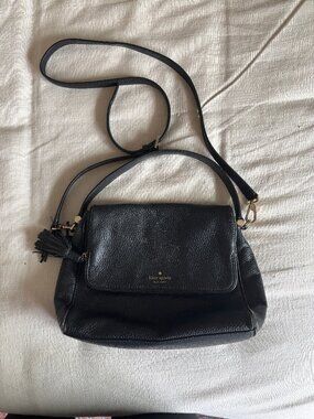 Kate Spade side body black bag
